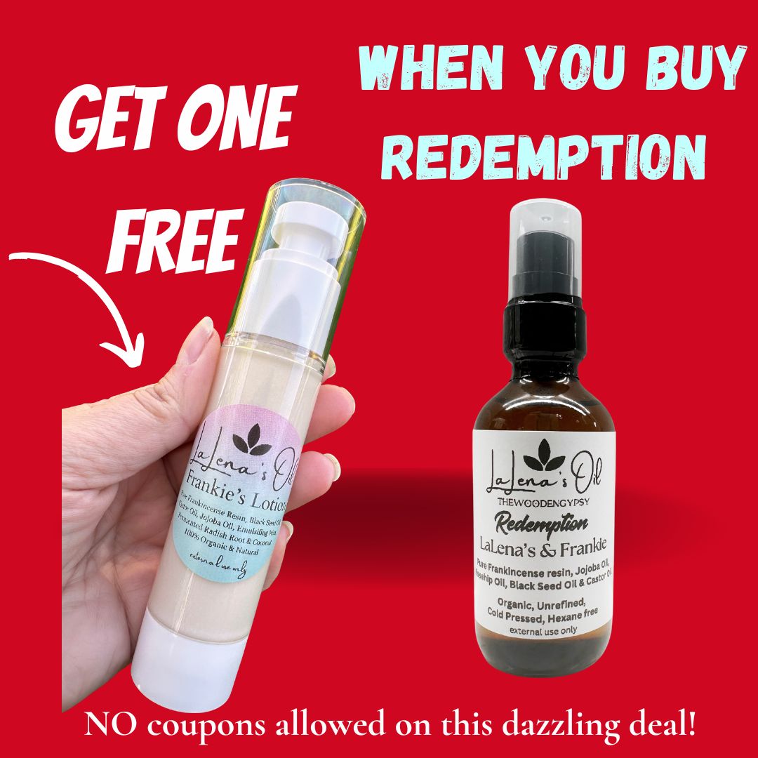 REDEMPTION + Free Frankie Lotion