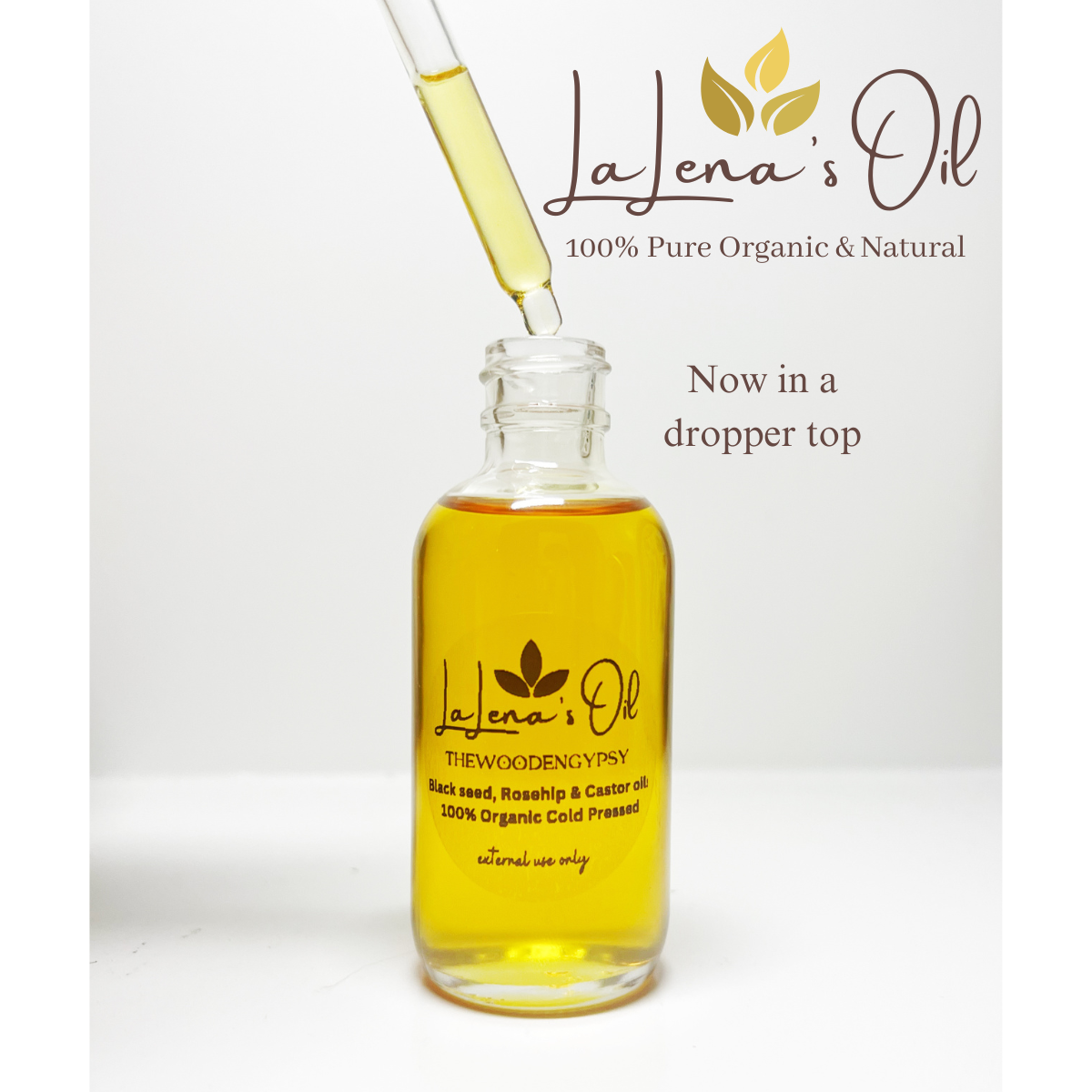 2 oz dropper top lalenas oil