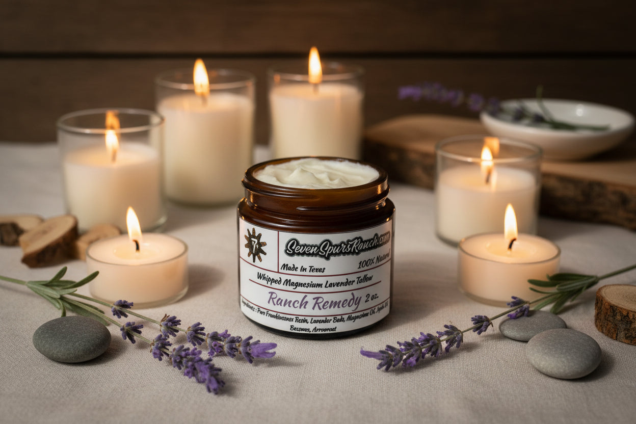 Magnesium Lavender Tallow- Whipped