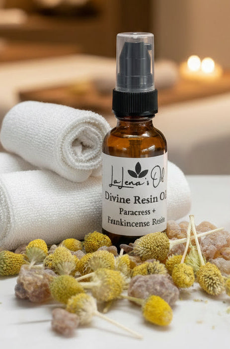 DIVINE RESIN OIL (Frankincense Resin + Paracress Oil)