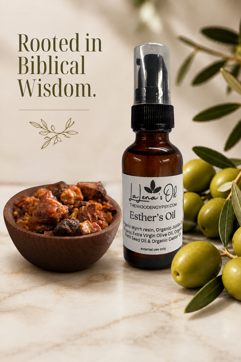 Esther’s Oil ~ Myrrh Resin