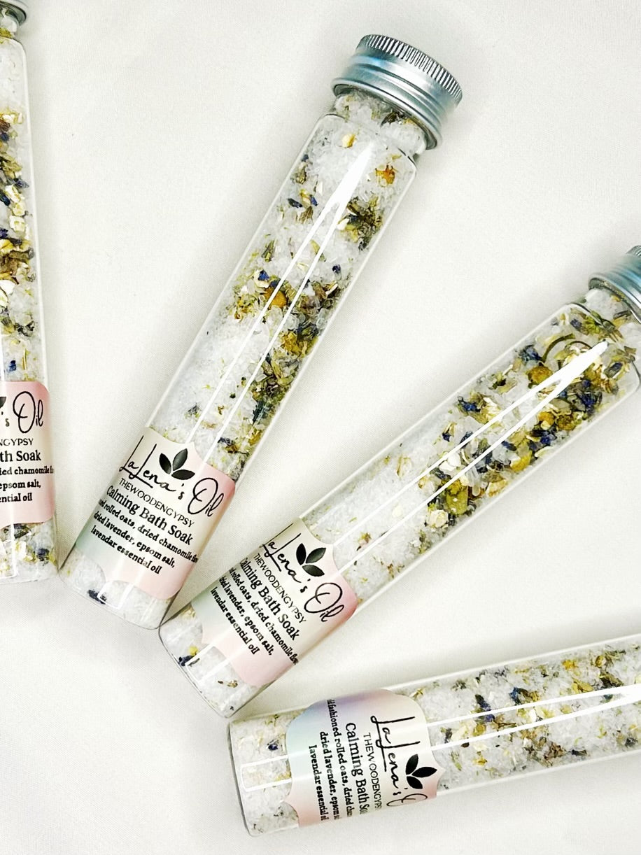 Calming bath soak