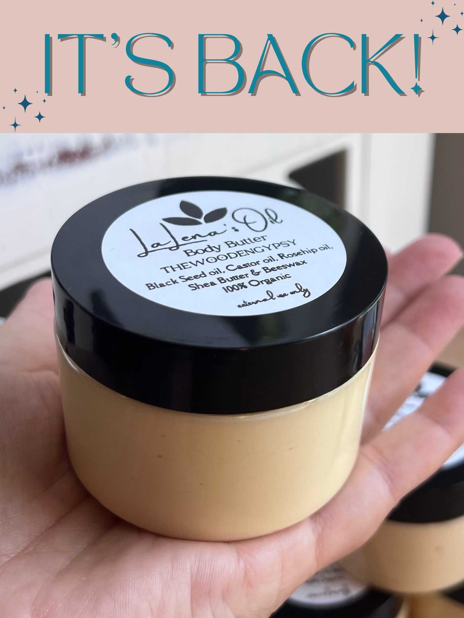 Body Butter with LaLena's Oil