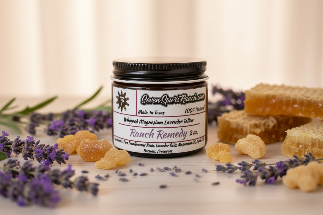 Magnesium Lavender Tallow- Whipped