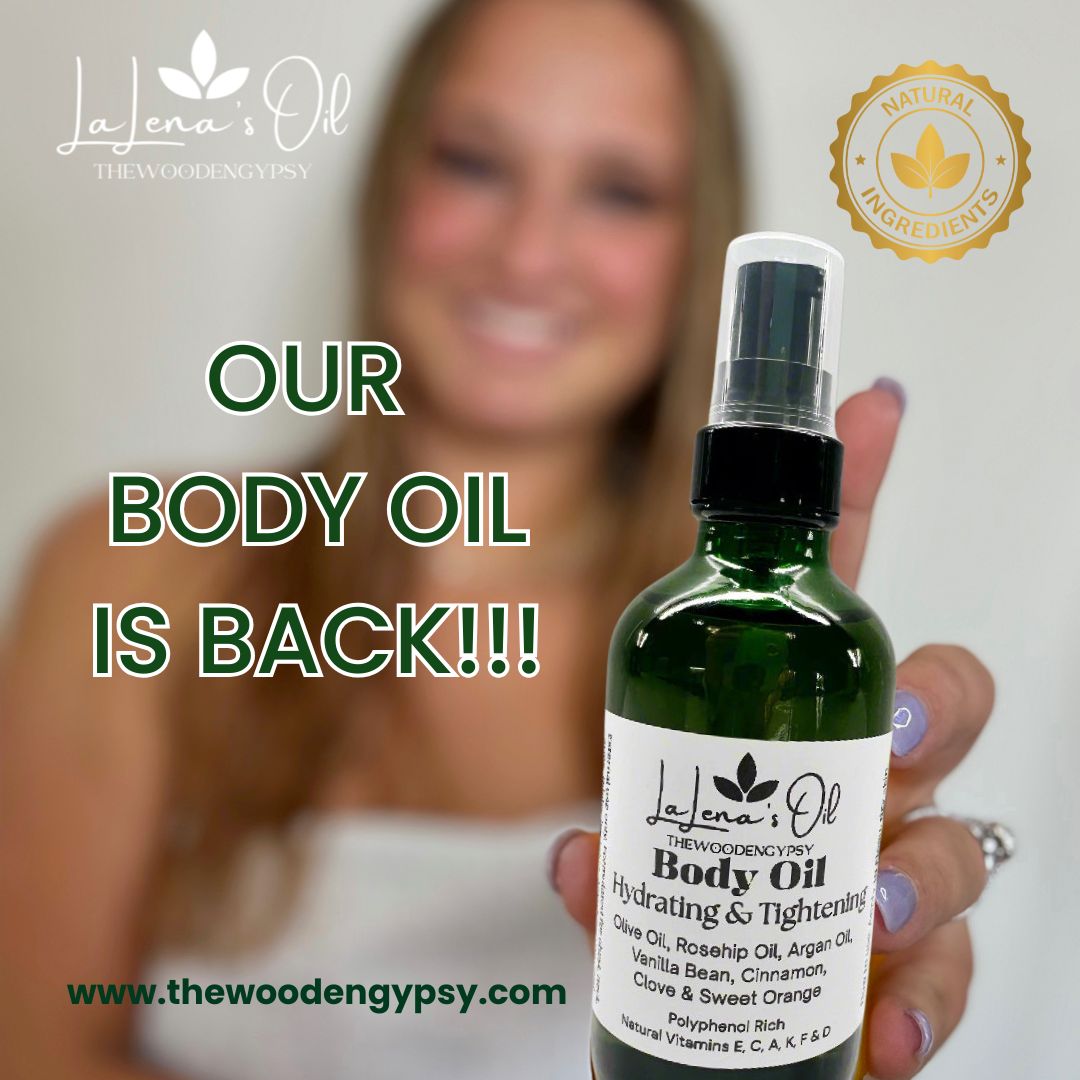 New SCENTED BODY OIL- Hydrating & Tightening