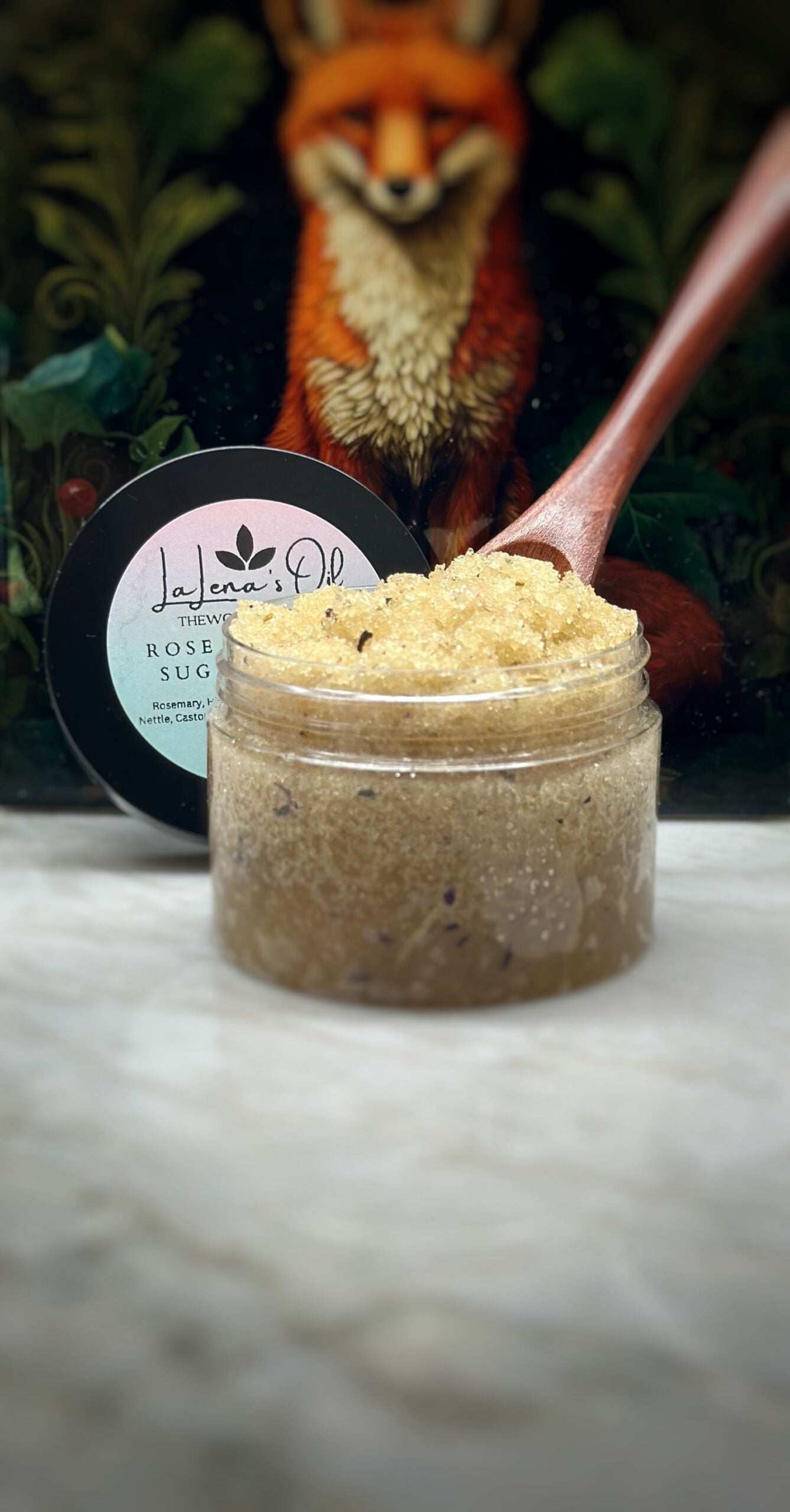 rose de Marie body scrub