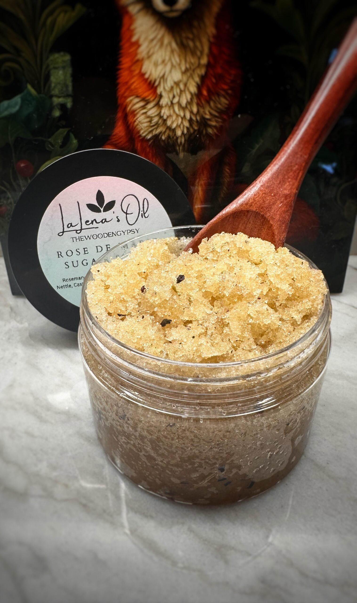rose de Marie body scrub