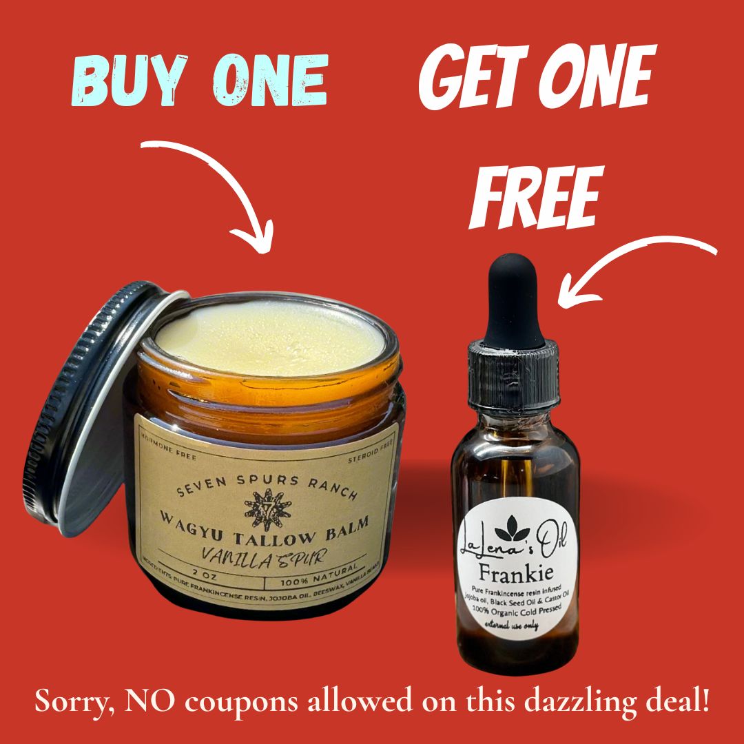 Frankincense Resin Infused Vanilla Tallow + FREE Frankie Oil